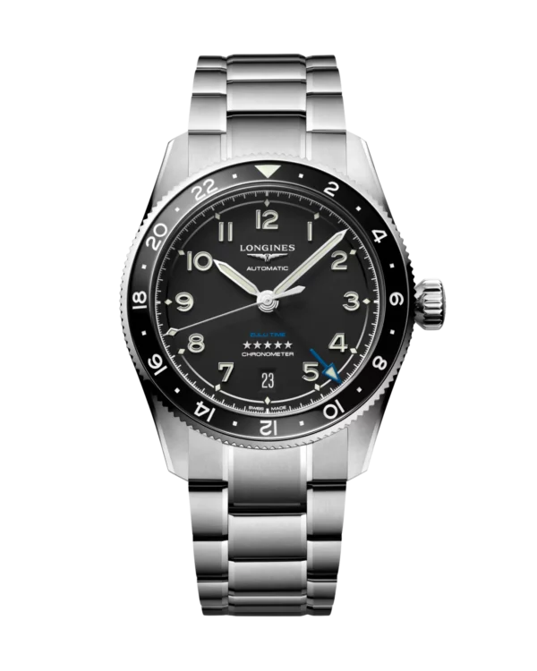 Longines Spirit Zulu Time 39mm Noir
