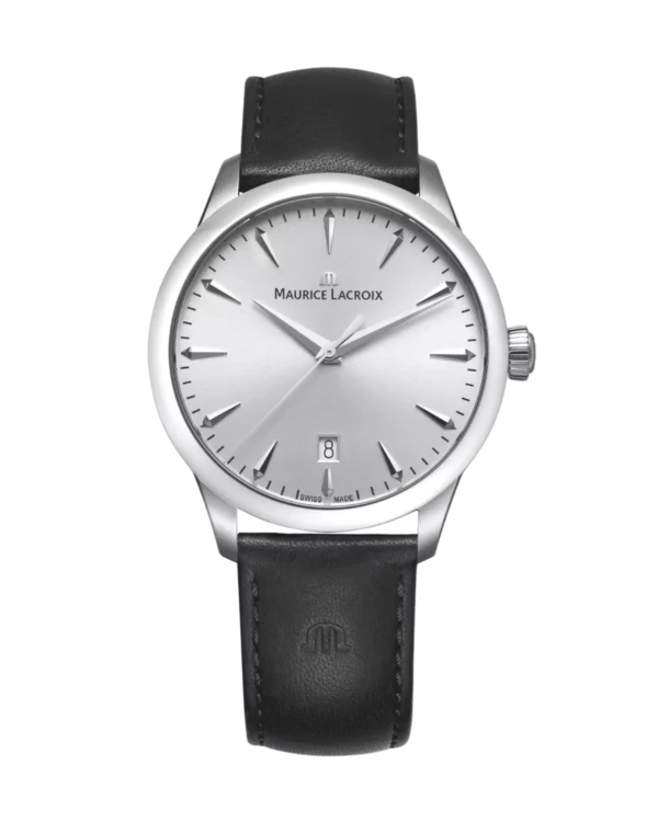 Maurice Lacroix 1975 Quartz 39mm Cuir Argent