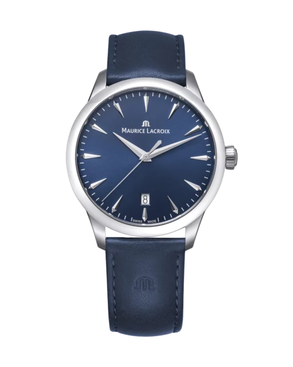 Maurice Lacroix 1975 Quartz 39mm Cuir Bleu