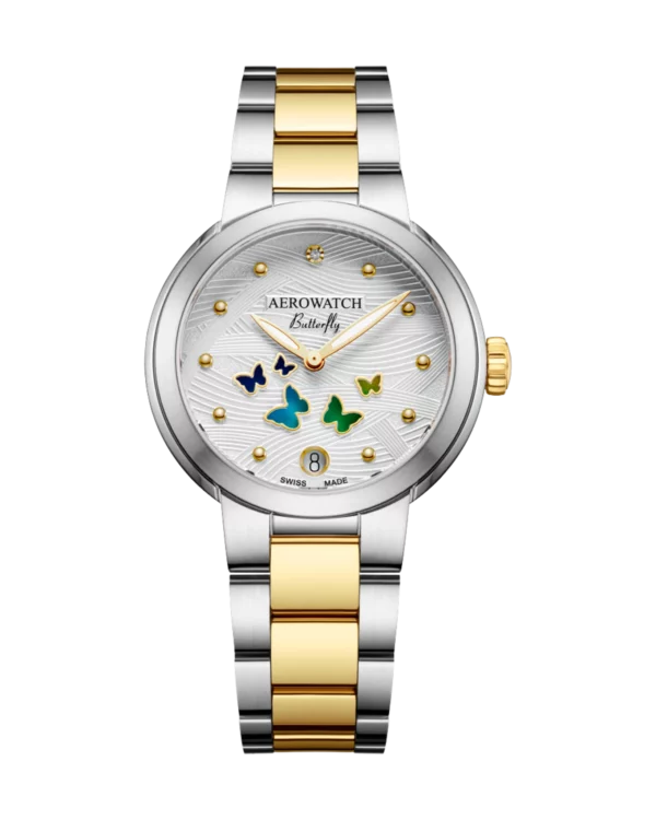 Aerowatch Butterfly Argent
