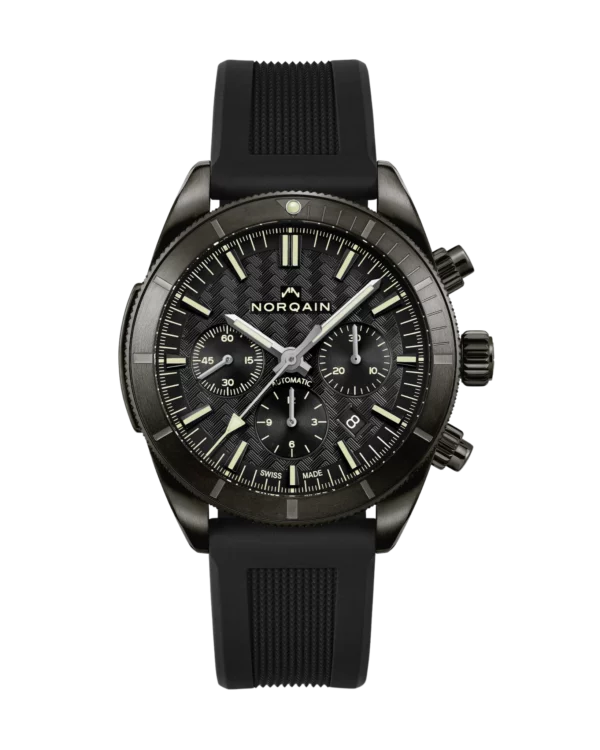 NORQAIN Adventure Chrono Rubber Noir