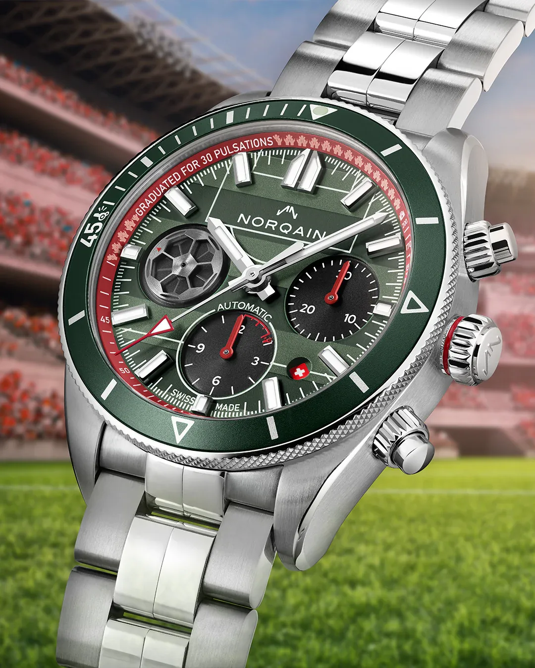 NORQAIN Adventure Chrono Swiss Football National Team Limited Edition – Image 6