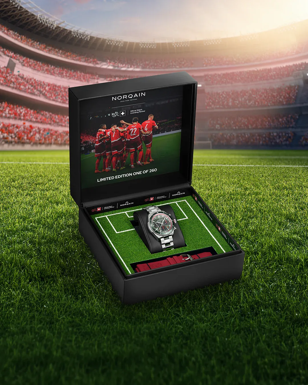 NORQAIN Adventure Chrono Swiss Football National Team Limited Edition – Image 3