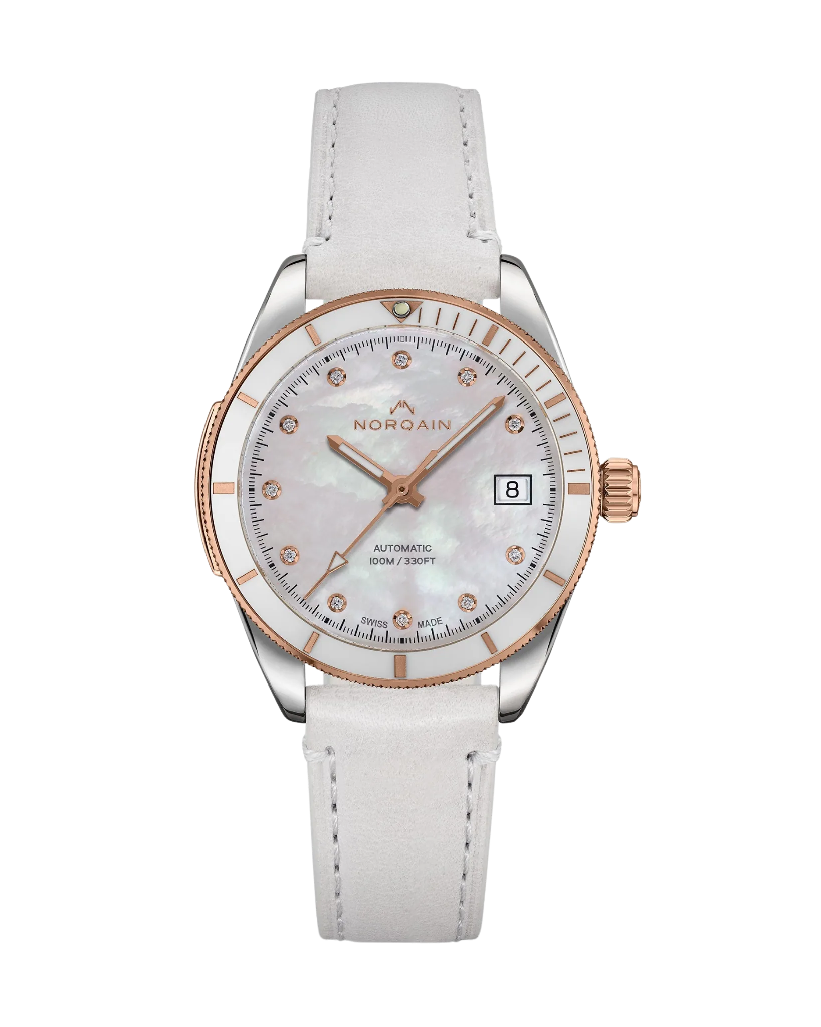 Norqain Adventure 37mm S&G MOP Leather