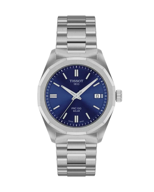 Tissot PRC 100 Solar 34mm Bleu