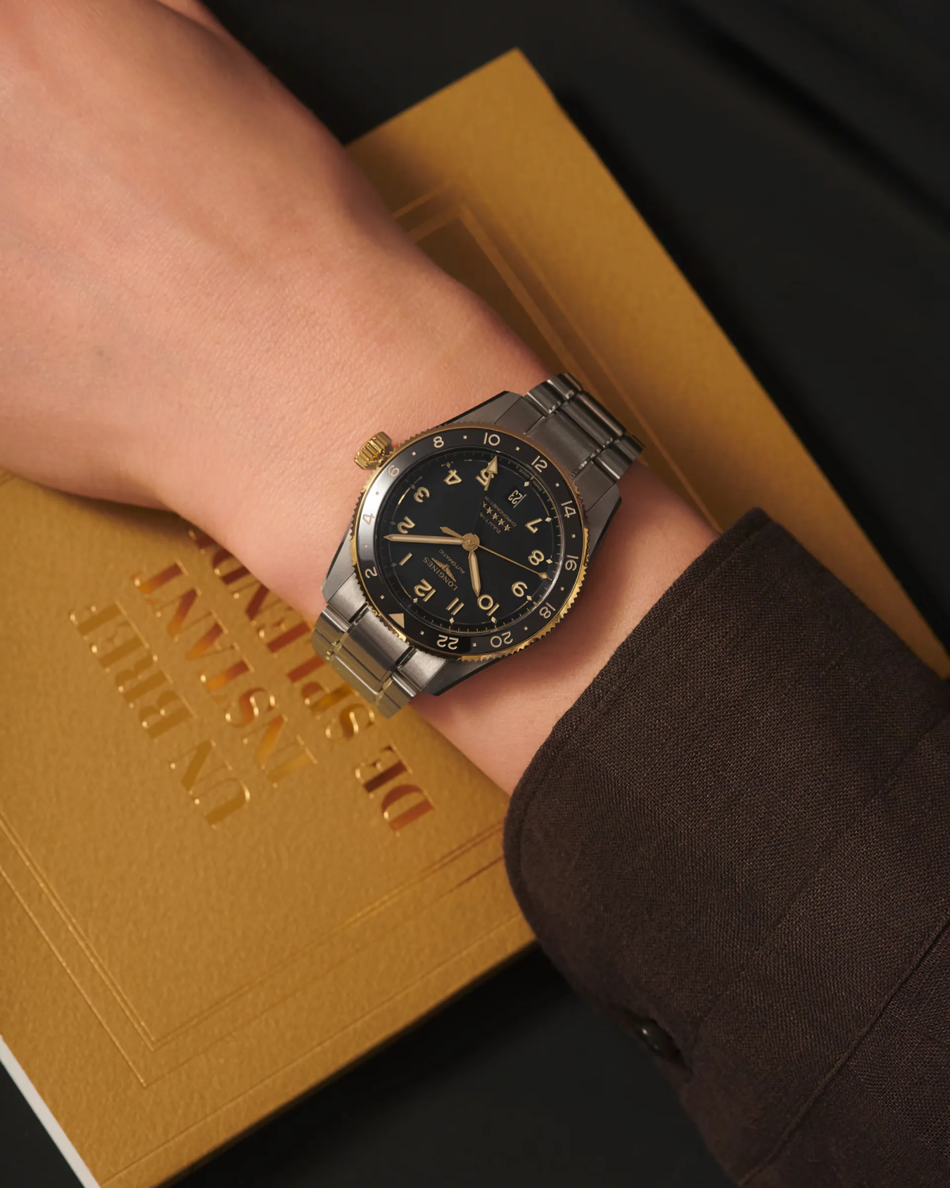 Longines Spirit Zulu Time 39mm Black – Image 16