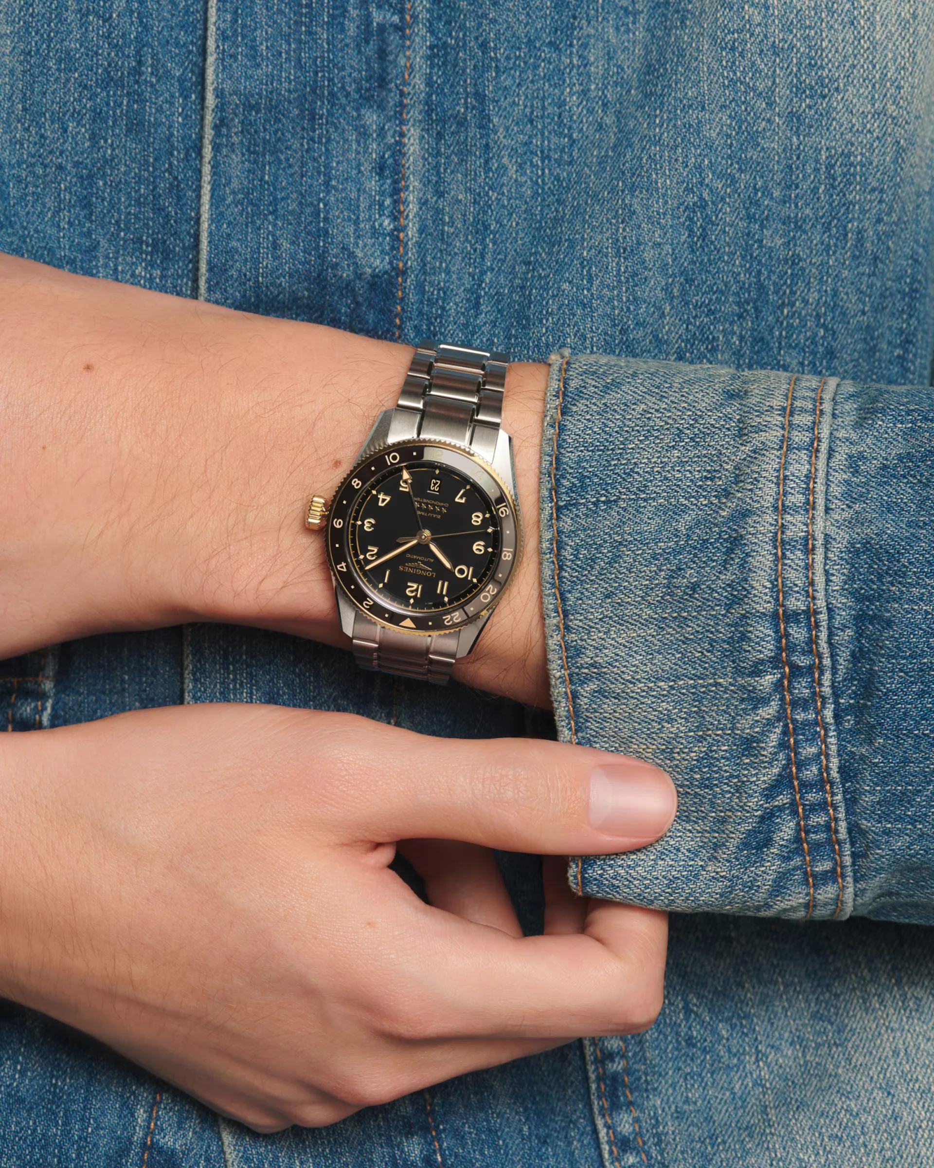 Longines Spirit Zulu Time 39mm Black – Image 17