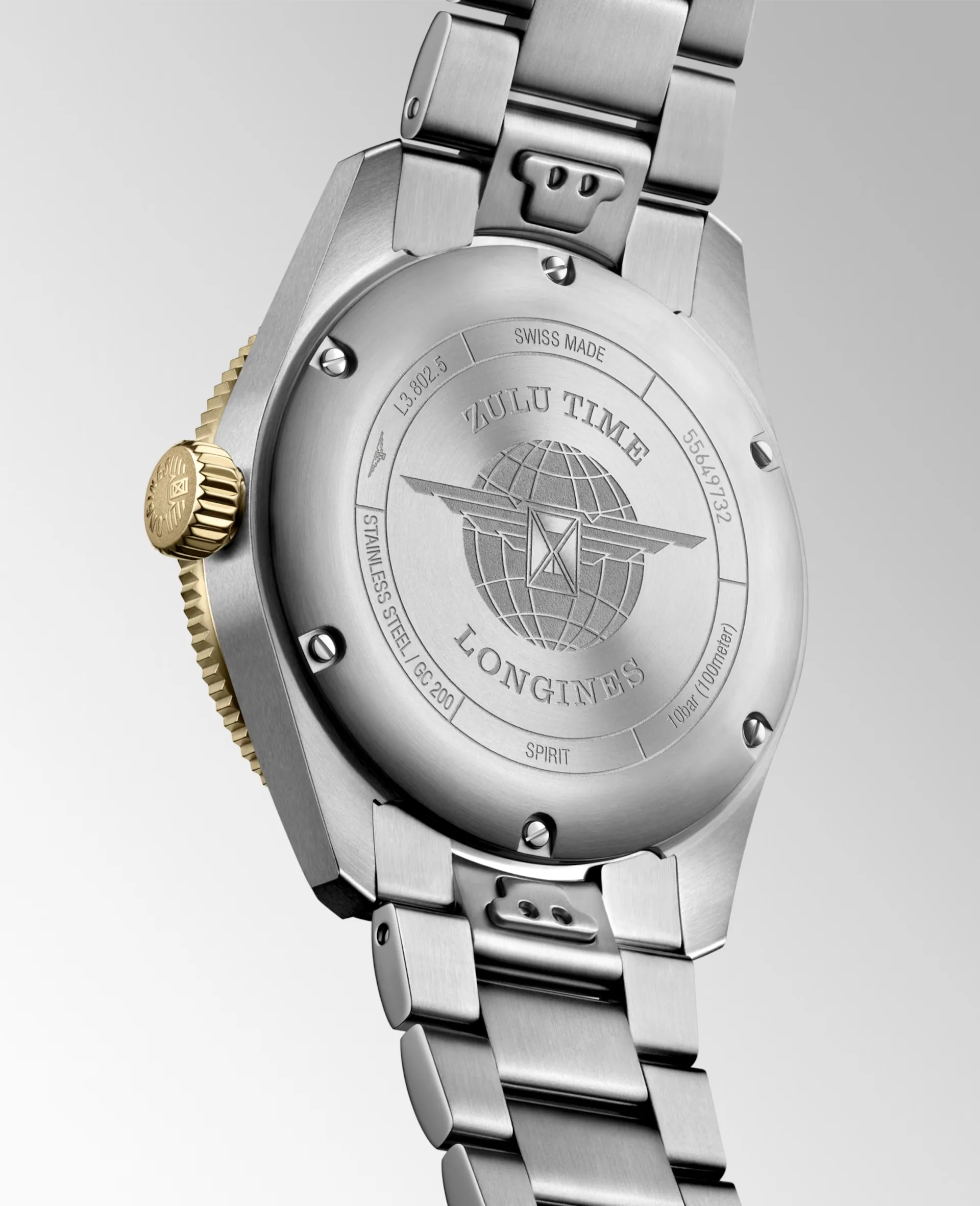 Longines Spirit Zulu Time 39mm Black – Image 19