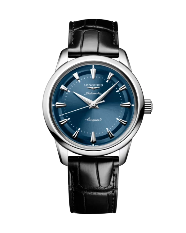 Longines Conquest Heritage 38mm Bleu Cuir