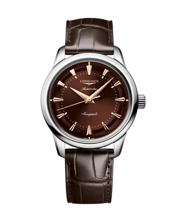 Longines Conquest Heritage 38mm Brun