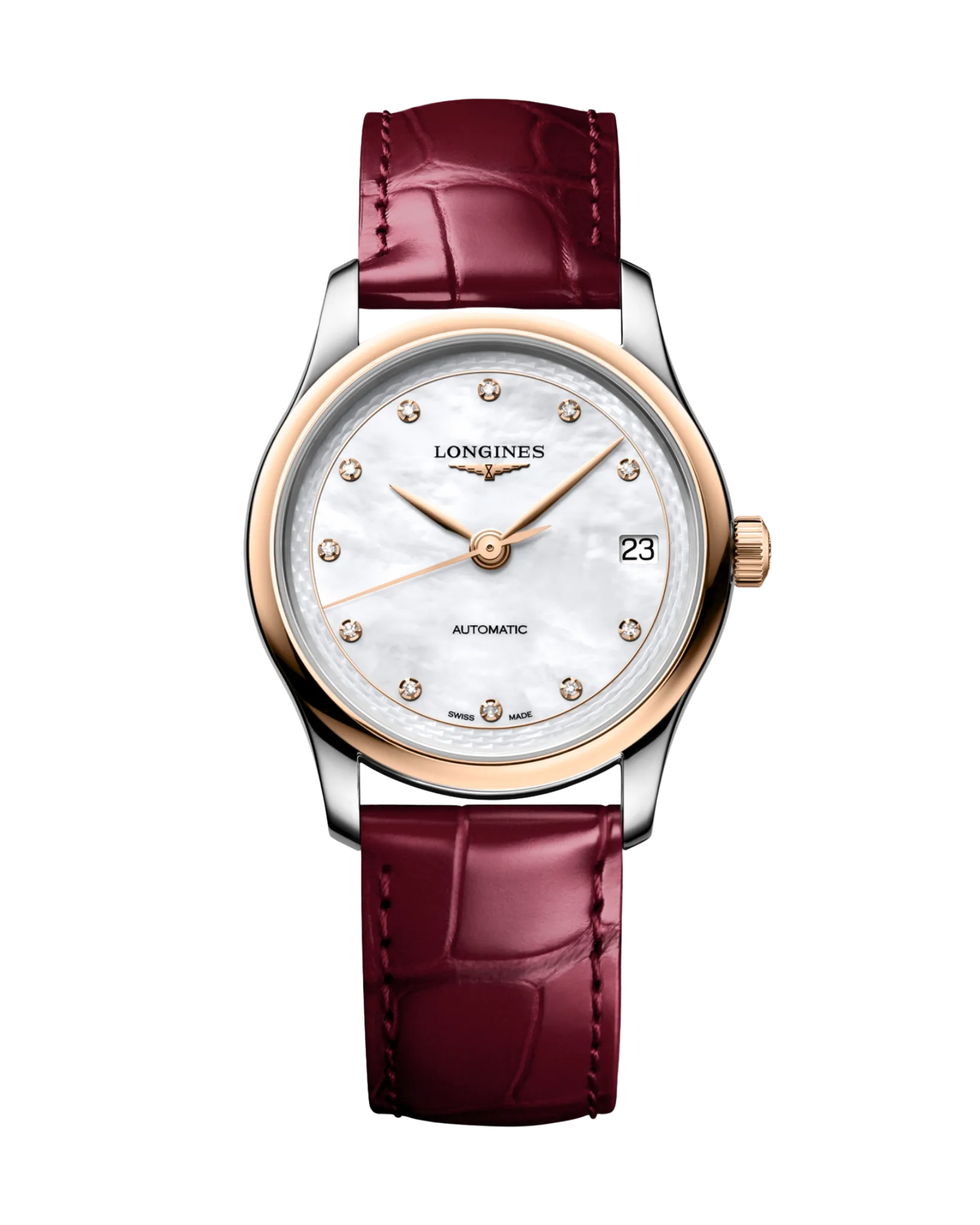 Longines Master Collection 34mm Or Rose