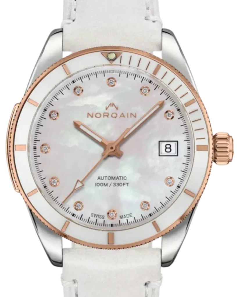 Norqain Adventure 37mm S&G MOP Leather