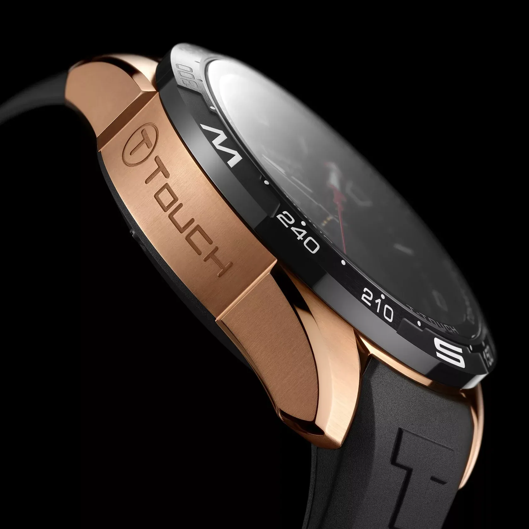 Tissot T-Touch Connect Solar - Roségold & Black – Bild 5