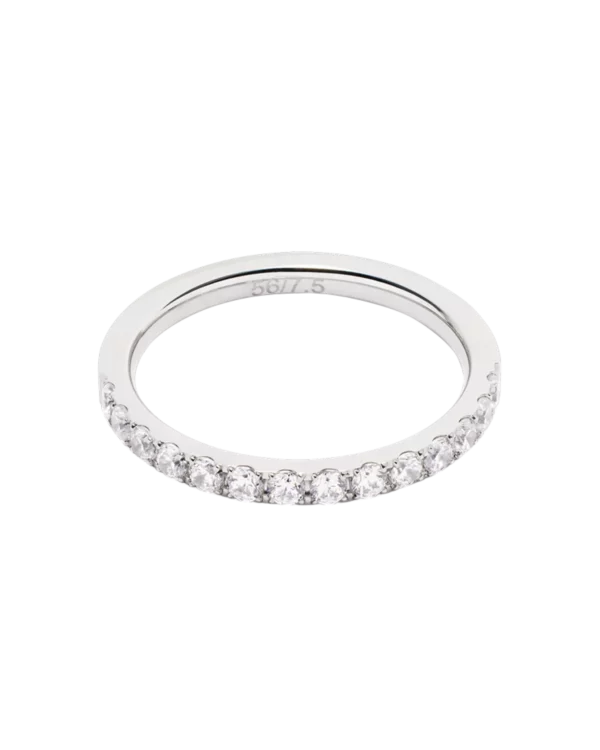 Eternal Love ring silver-crystal COEUR DE LION