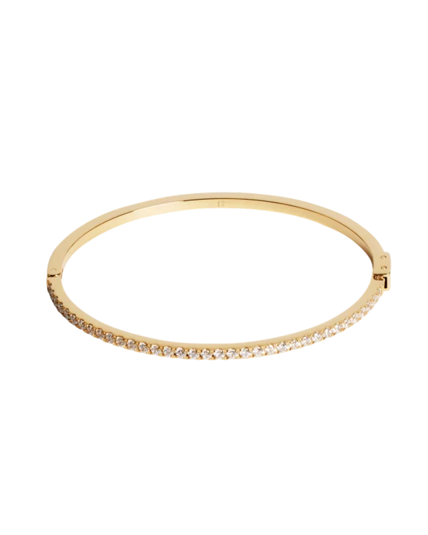 Eternal Love bangle gold-crystal COEUR DE LION