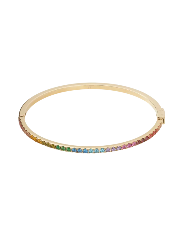 Eternal Love bangle gold-rainbow COEUR DE LION