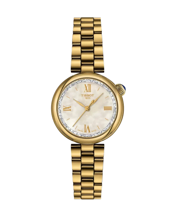 Tissot Désir Gold & Perlmutt Gelbgold