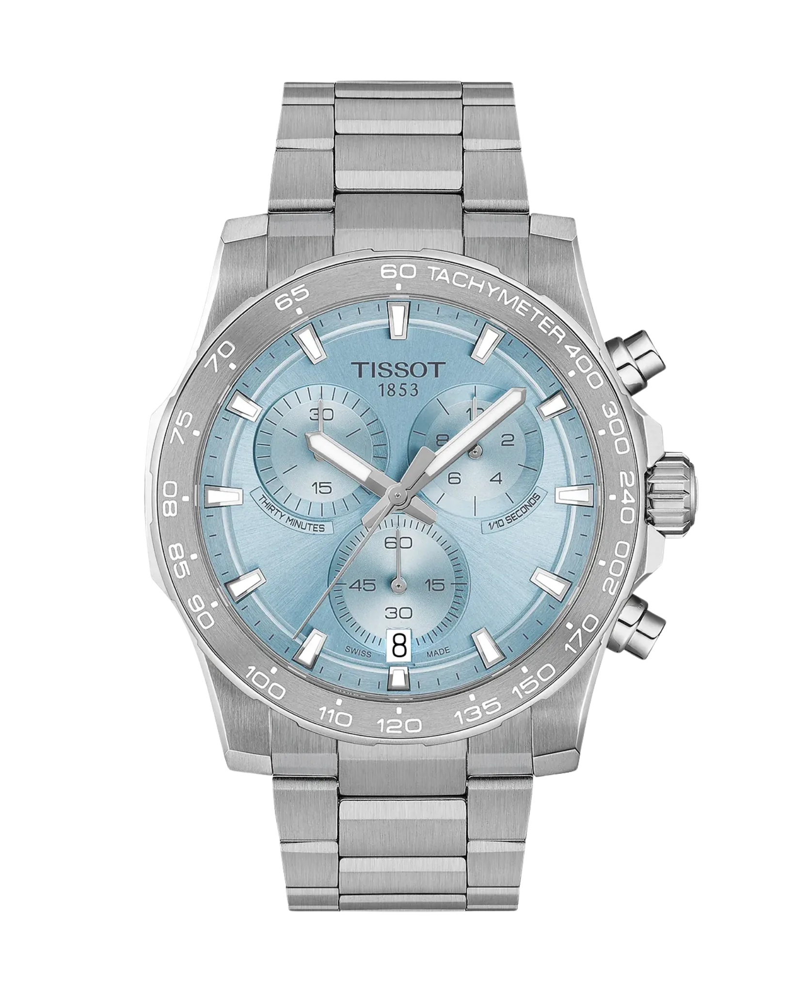 Tissot Supersport Chrono 42 mm Hellblau