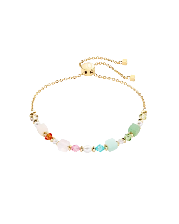 Bracelet cube princess fusion blossom gold
