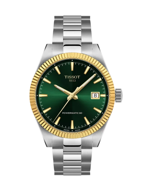 Tissot Gentleman Gold Bezel 38mm T9348074109100